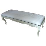 Long Painted French Country Bench