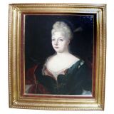 19th C French Painting of  Marguerite de Mirieu de la Barre