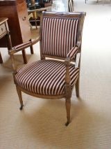18th C French Directoire Fauteuil