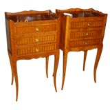 Small Pair of French Bedside Tables