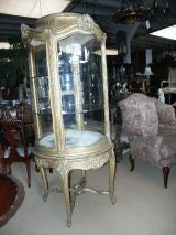 19th C French Giltwood Vitrine