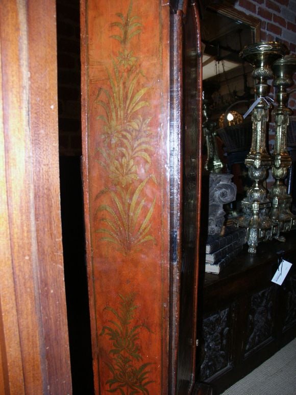 George III Chinoiserie Tall Case Clock by James Smith London 3