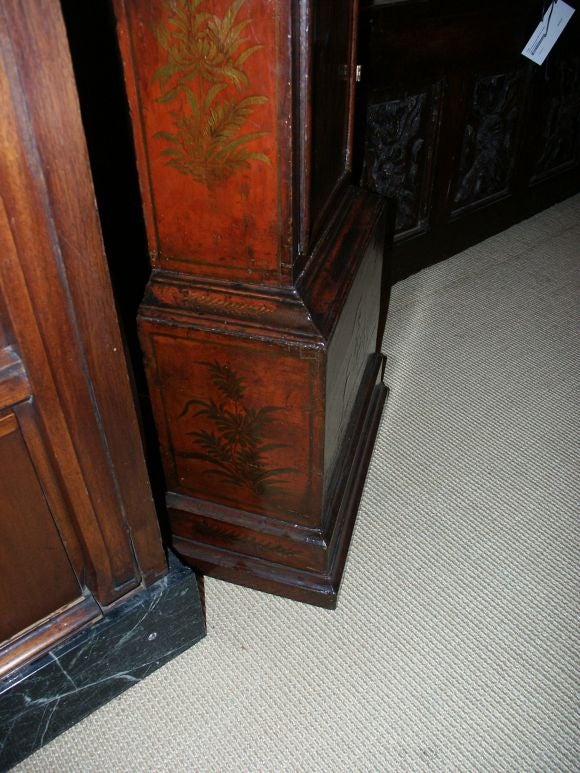 George III Chinoiserie Tall Case Clock by James Smith London 2