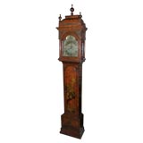 George III Chinoiserie Tall Case Clock by James Smith London