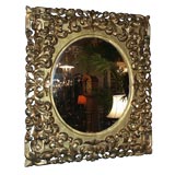 Ornate Crusty Giltwood Mirror