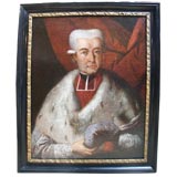 17th C Painting Of A Religious Leader