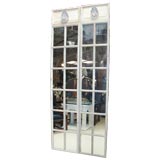 Pair of Beechwood Mirror Panels