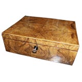 Table Top Beidermeier Walnut Box