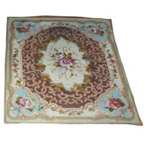 Antique French Aubusson Rug