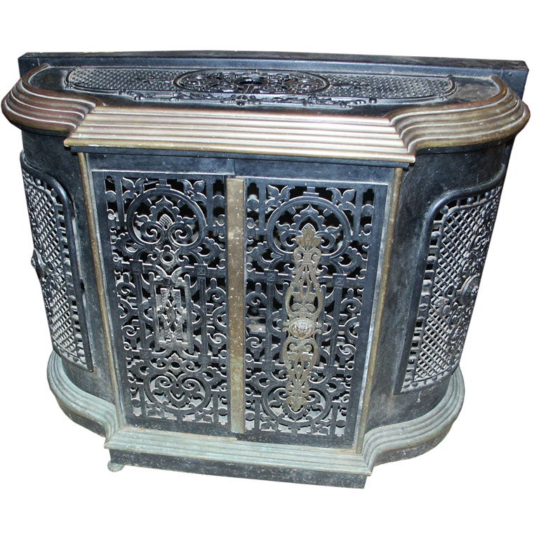 Antique Heater Cover For Sale