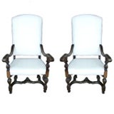 Pair of  18th Italian Chairs