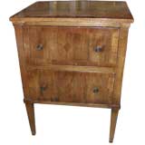Italian Fruitwood Side Table