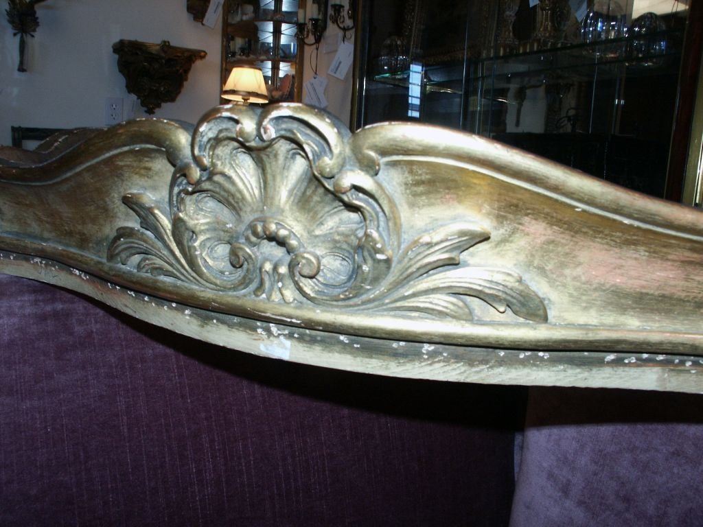 19th Century 19th C Giltwood Corona or Bed Canopy