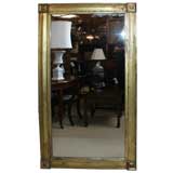 Large Directoire Giltwood Mirror
