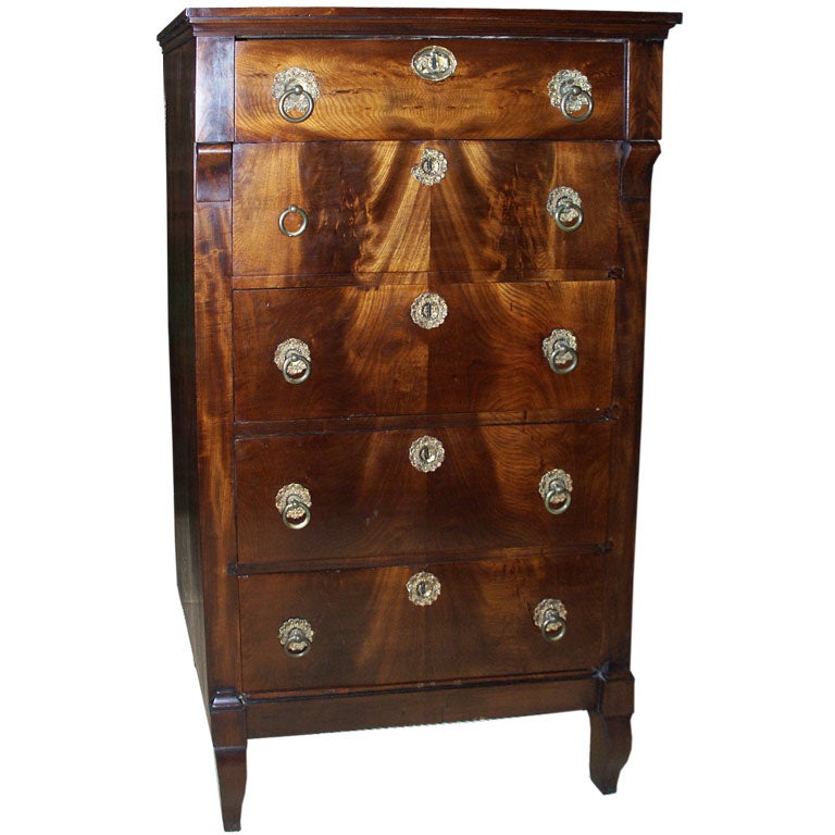 Empire  Mahogany Tall Chest