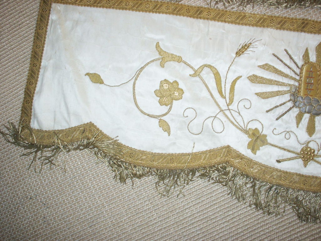 Antique Altar Cloth Sections For Sale 1