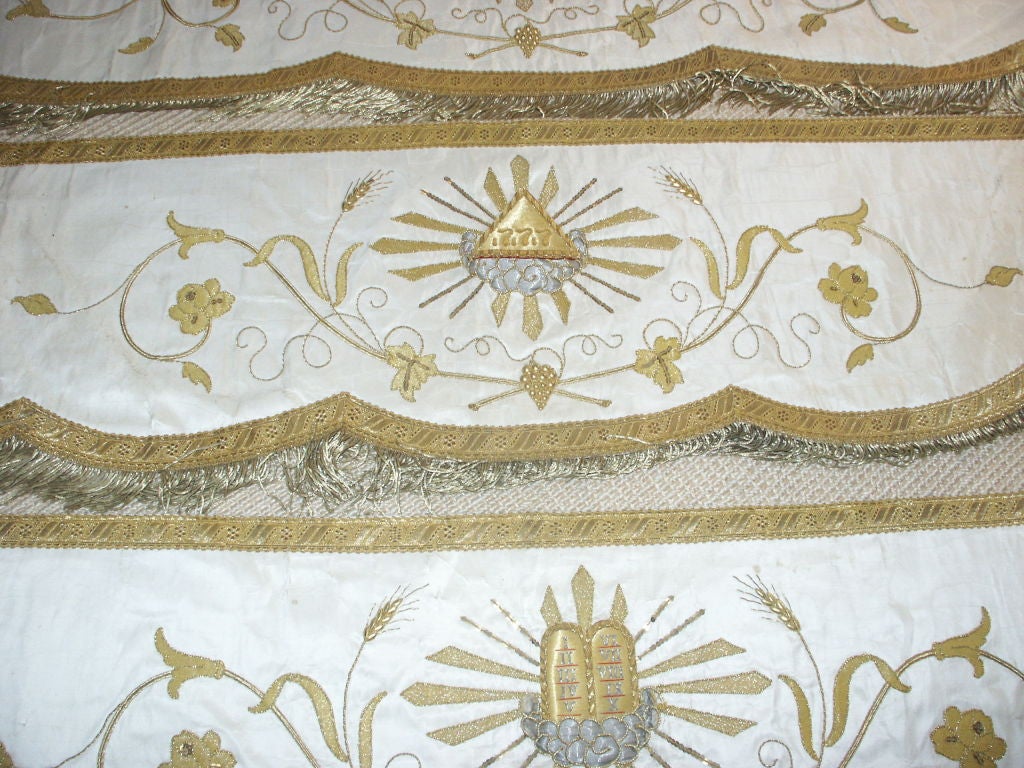 Antique Altar Cloth Sections For Sale 2