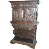 Italian Baroque Cabinet On Stand