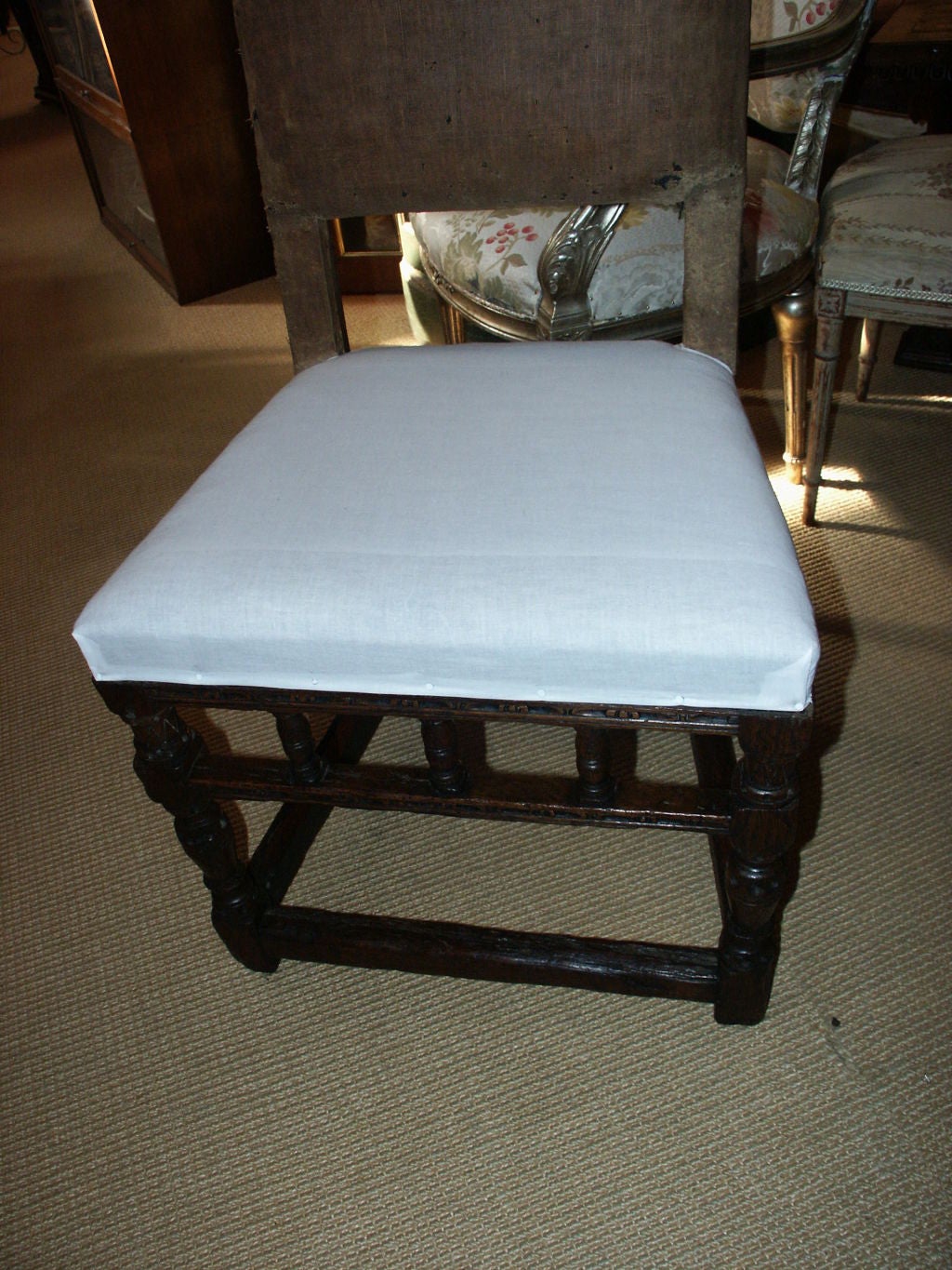 Early Spanish Colonial Side Chair