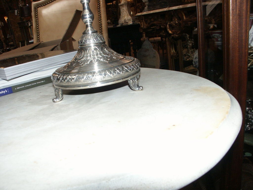 19th Century Stunning Silver Plate Tiered Epergne