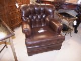 Big Brown Leather Chair