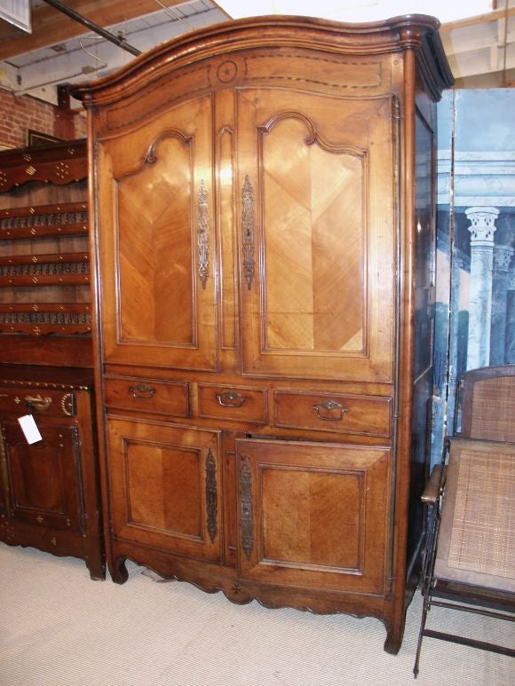 Louis XV Inlaid Fruitwood Buffet