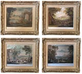 Set of Four 18th C Engravings By Richard Earlom
