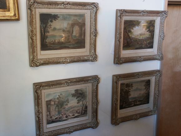 Set of Four 18th C Engravings By Richard Earlom