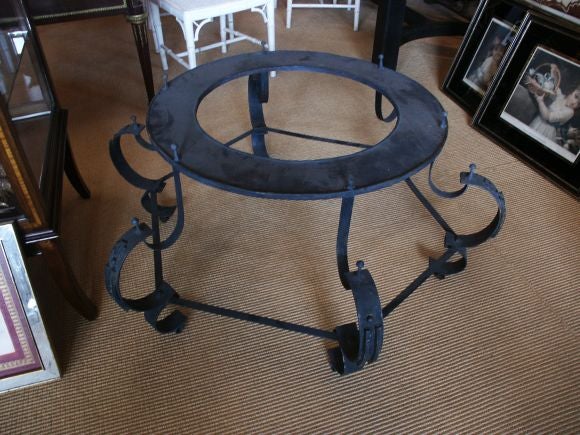 Unusual Iron Table Base