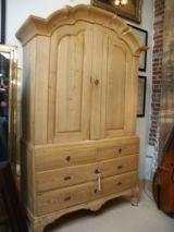 Antique Pine Linen Press