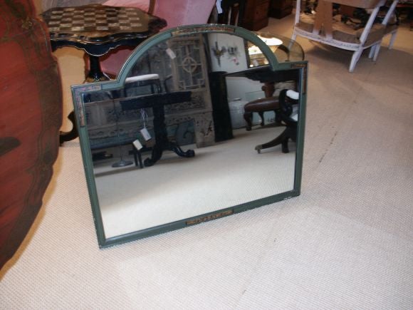Painted Dresser with Mirror by Berkey & Gay Furniture Co. 1