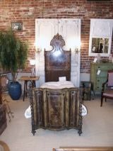 19th C Italian Iron and Painted Tole Bed