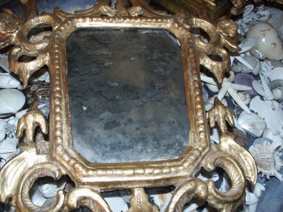 Pair of 18th C Mirrors