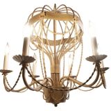 Vintage Hot Air Balloon Chandelier