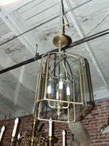 Vintage Brass Hall Lantern