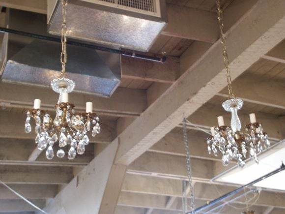 Vintage Small Chandelier