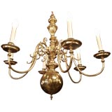Beautiful Big Brass Chandelier