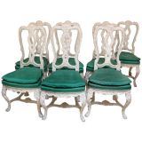 Set of 8 Portugese Style Chairs