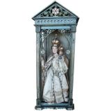 Late 19th C Religious Cabinet