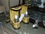 Pair of  Tole Wall Sconces