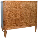 Swedish Neo-Classical Chest in Golden Flame Birch