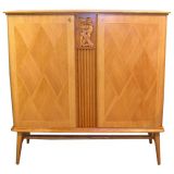 Swedish Art Moderne Cabinet in Elm