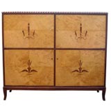 Swedish Neo-Classical Era Four Door Cabinet