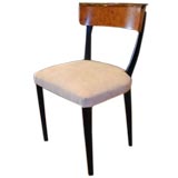 Set of 12 Swedish Art Moderne Klismos Style Dining Chairs