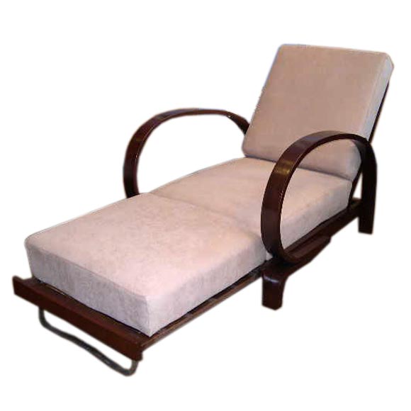 Czech Modernist Convertable Chair/Chaise Longue by Pavel Janek For Sale