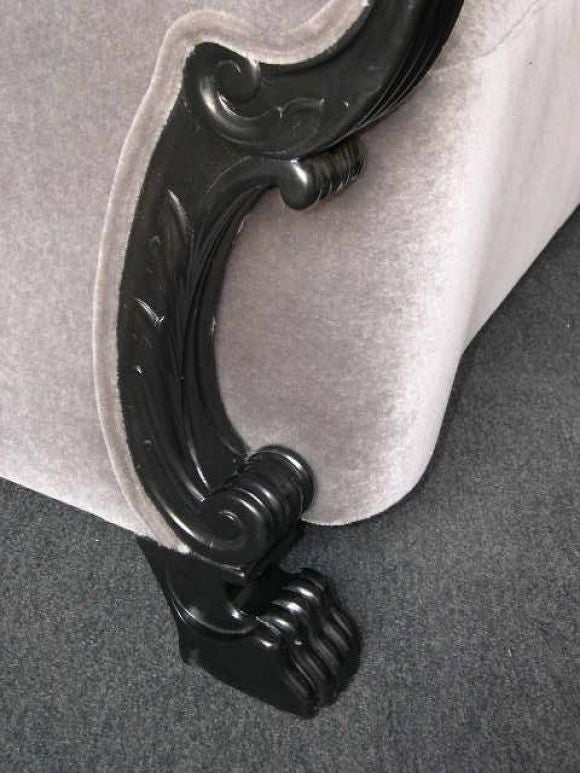 Swedish Neo-Gothic Wing Backed Sofa