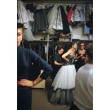 Mark Shaw - Backstage at Pierre Balmain- Paris, 1954