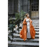 "Couture in Paris Courtyard #1"  Fashion Photo by Mark Shaw 1955