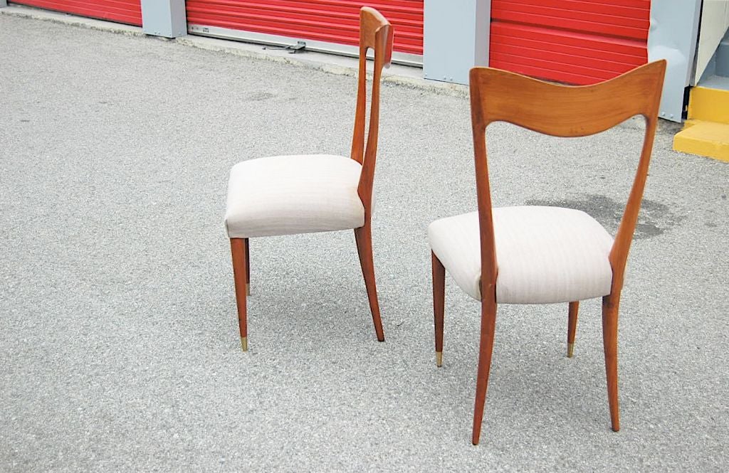 Set of 8 Americano Funcional "Silla Mariposa" Dining Chairs