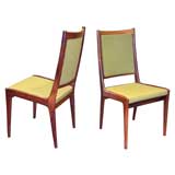 Set of Eight Rosewood Dining Chairs